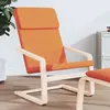 Image de vidaXL Chaise de relaxation - Jaune foncé