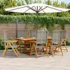 Image de vidaXL Chaises de jardin pliantes lot de 6