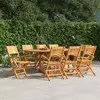 Image de vidaXL Chaises de jardin pliantes lot de 8
