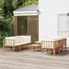 Image de VIDAXL Salon de jardin 9 pcs - Bambou