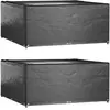 Image de vidaXL Housses de salon de jardin 2 pcs