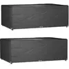 Image de vidaXL Housses de salon de jardin 2 pcs