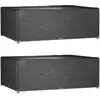 Image de vidaXL Housses de salon de jardin 2 pcs