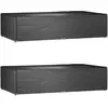 Image de vidaXL Housses de Salon de Jardin 2 pcs - Rectangulaire