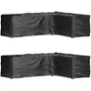 Image de VIDAXL Housses de mobilier de jardin - 2 pcs - Noir