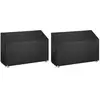 Image de VidaXL Housses de Banc de Jardin 2 Pcs