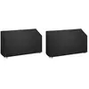 Image de vidaXL Housses de banc de jardin 2 pcs 12 Å illets PE