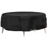 Image de vidaXL Housse pour salon îlot - Noir