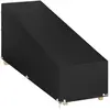 Image de vidaXL Housse de chaise longue - 12 oeillets - Noir