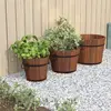 Image de vidaXL Jardinière Ensemble Godet Bois Sapin