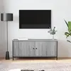 Image de vidaXL Meuble TV avec portes - Sonoma gris