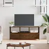 Image de vidaXL Meuble TV Chêne marron