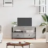 Image de vidaXL Meuble TV sonoma gris