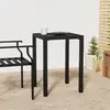 Image de vidaXL Table de jardin en acier anthracite