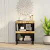 Image de vidaXL Armoire latérale en manguier