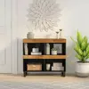 Image de vidaXL Armoire latérale manguier 85x33x75 cm