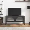 Image de vidaXL Meuble TV Noir 105x35x50 cm