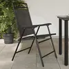 Image de VIDAXL Chaises de jardin pliables - Gris mélangé