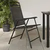 Image de vidaXL Chaises de jardin pliables - Lot de 8