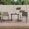 Image de vidaXL Chaises de jardin avec coussins lot de 2 - Marron
