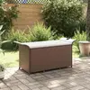 Image de VidaXL Banc 116 cm - Marron