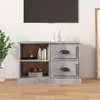 Image de vidaXL Meuble TV - Gris béton