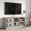 Image de vidaXL Meuble TV sonoma gris 102x35,5x47,5 cm