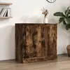Image de vidaXL Buffet - Chêne fumé