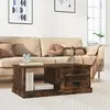 Image de vidaXL Table basse Chêne fumé