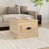 Image de VidaXL Table basse chêne sonoma 50x50x35 cm bois d'ingénierie