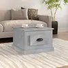 Image de VidaXL - Table basse grise - 50 cm