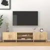 Image de vidaXL Meuble TV Chêne Sonoma 180x31,5x40 cm Bois d'ingénierie
