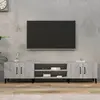 Image de vidaXL Meuble TV sonoma gris 180x31,5x40 cm bois d'ingénierie