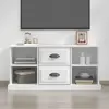 Image de Vidaxl Meuble TV - Blanc