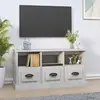 Image de vidaXL Meuble TV - Gris béton