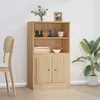 Image de vidaXL Buffet Haut Chêne Sonoma 60x35,5x103,5 cm