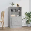 Image de vidaXL Gris béton