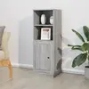 Image de vidaXL Buffet haut - Sonoma gris