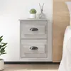 Image de VIDAXL Table de Chevet Murale Sonoma Gris
