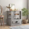 Image de Table d'appoint vidaXL - Gris béton