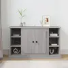 Image de vidaXL Buffet - Sonoma gris - Bois d'ingénierie