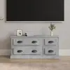 Image de Vidaxl Meuble TV - Gris béton