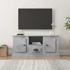 Image de vidaXL Meuble TV - Gris béton 100 cm