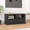 Image de VidaXL Meuble TV noir 93 cm