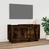Image de vidaXL Meuble TV - Chêne Fumé