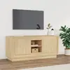 Image de vidaXL Meuble TV chêne sonoma 102x35x45 cm