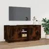 Image de vidaXL Meuble TV - Chêne Fumé