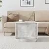 Image de vidaXL Table Basse Gris Béton - 51x50x44 cm