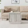 Image de vidaXL Table basse sonoma gris