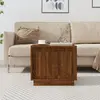 Image de VIDAXL Table basse - Chêne marron 51x50x44 cm